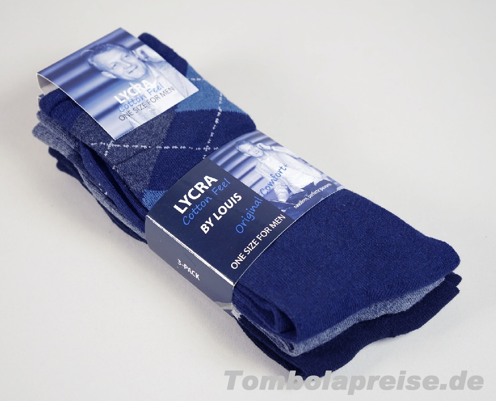 Tombolapreis Männersocken sortiert
