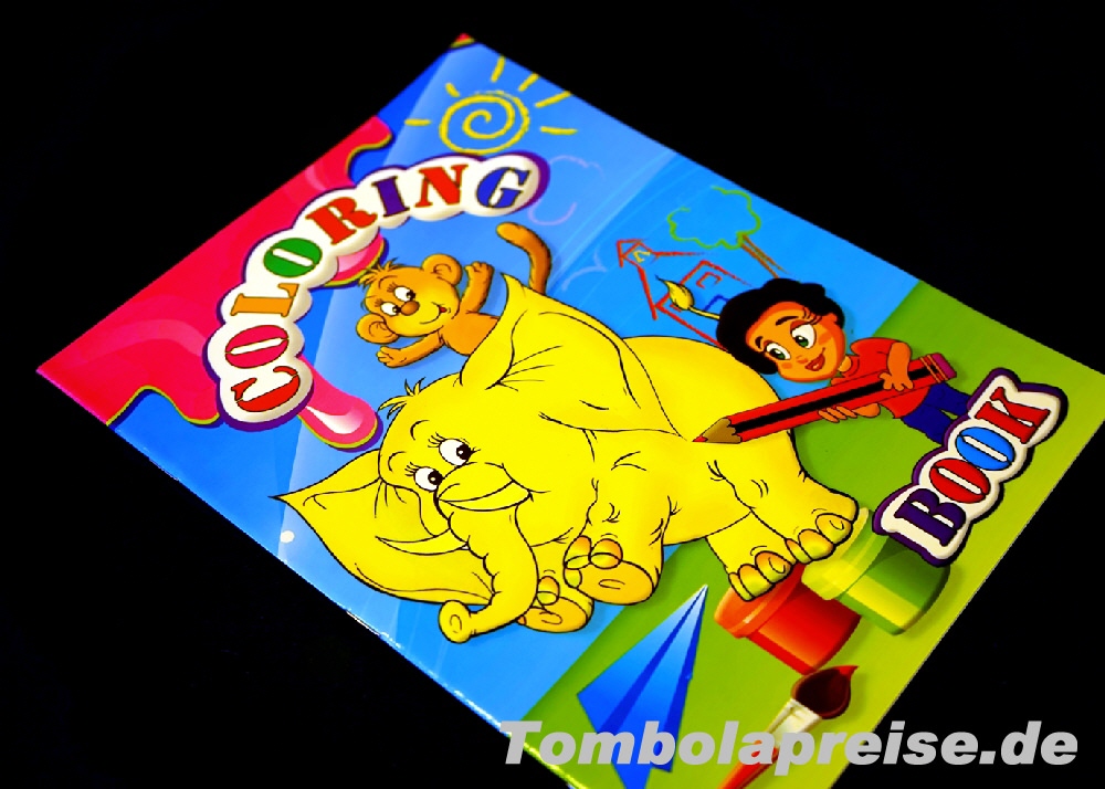 Tombolapreis Malbuch