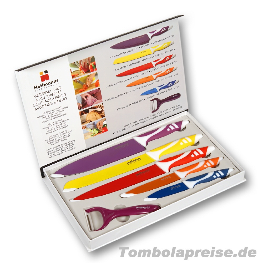 Tombolapreis Messerset 6teilig