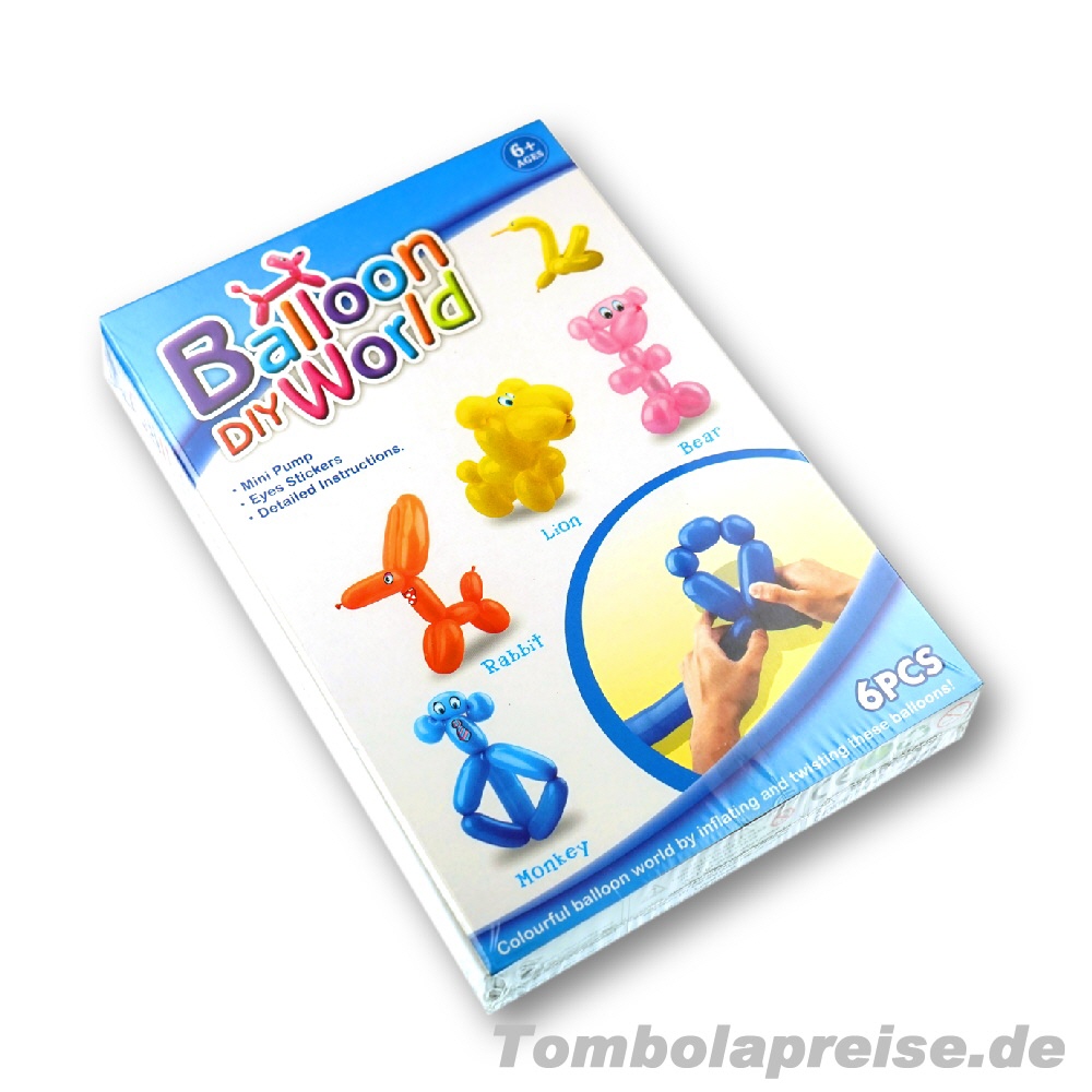 Tombolapreis Modellier-Ballons