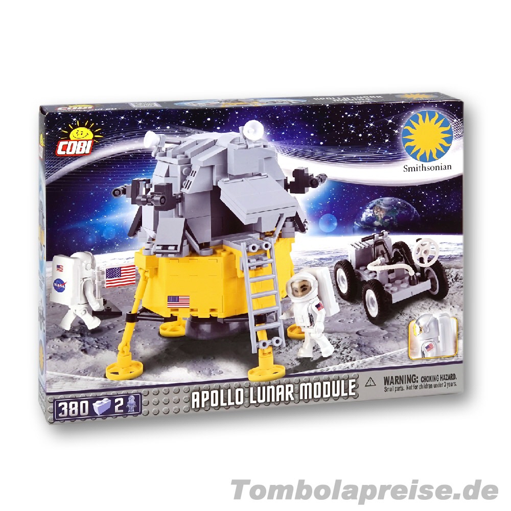 Tombolapreis Steckbausteinkasten Mondlandefähre