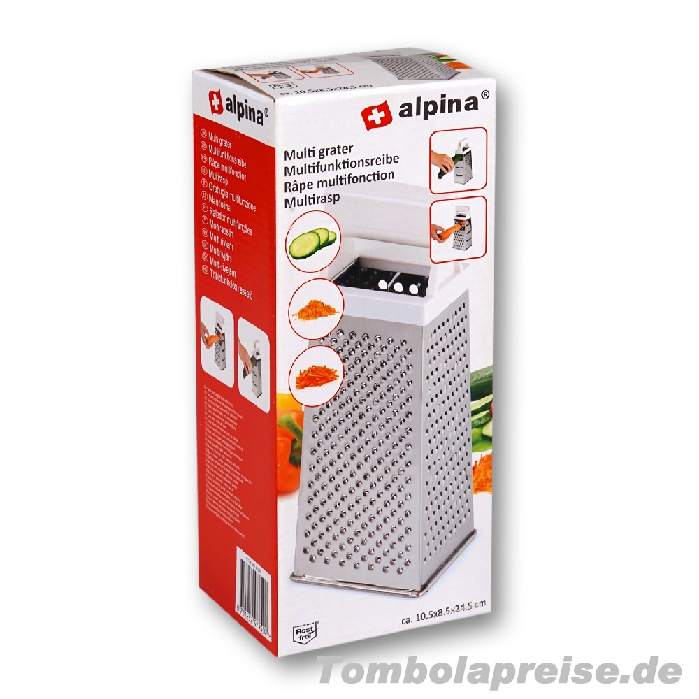 Tombolapreis Multifunktionsreibe mit Griff