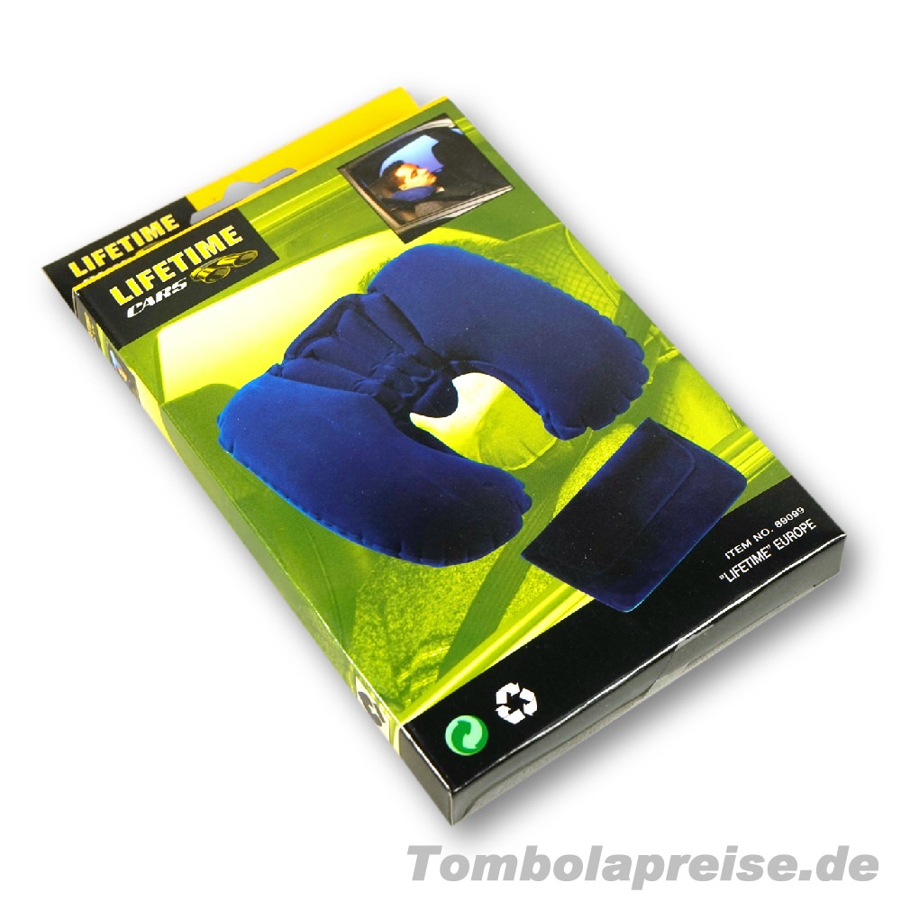 Tombolapreis Nackenkissen zum Aufblasen