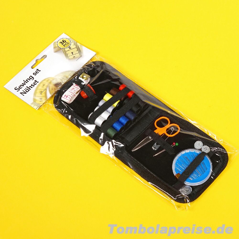 Tombolapreis Reise-Nähset 36teilig