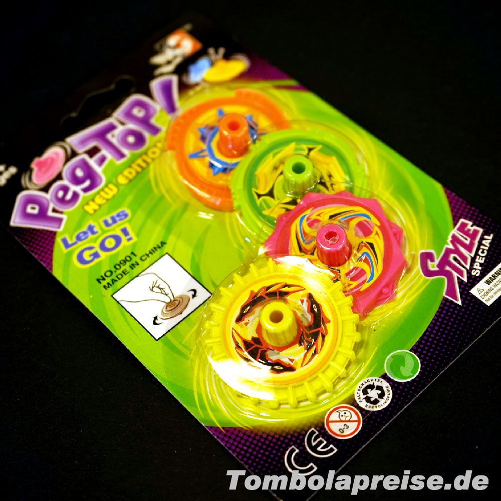 Tombolapreis Neon-Kreisel