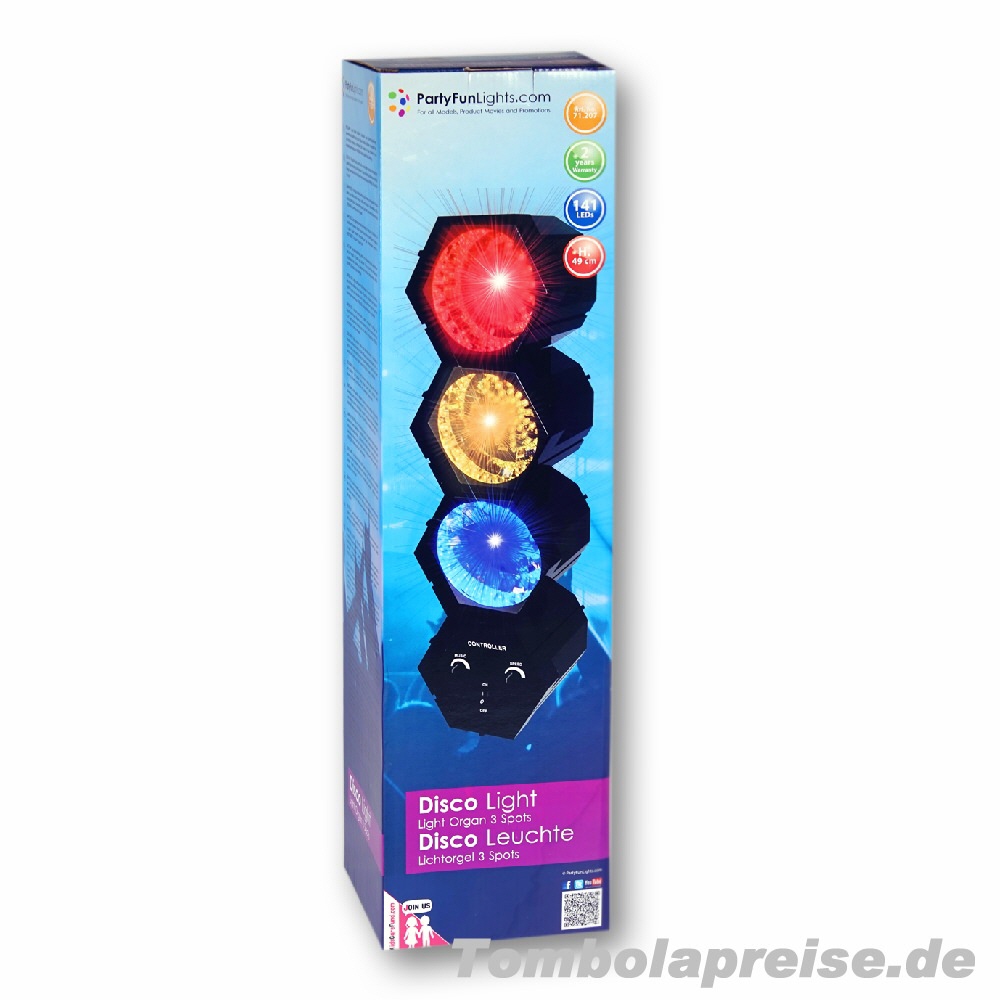 Tombolapreis Party-Lichtorgel