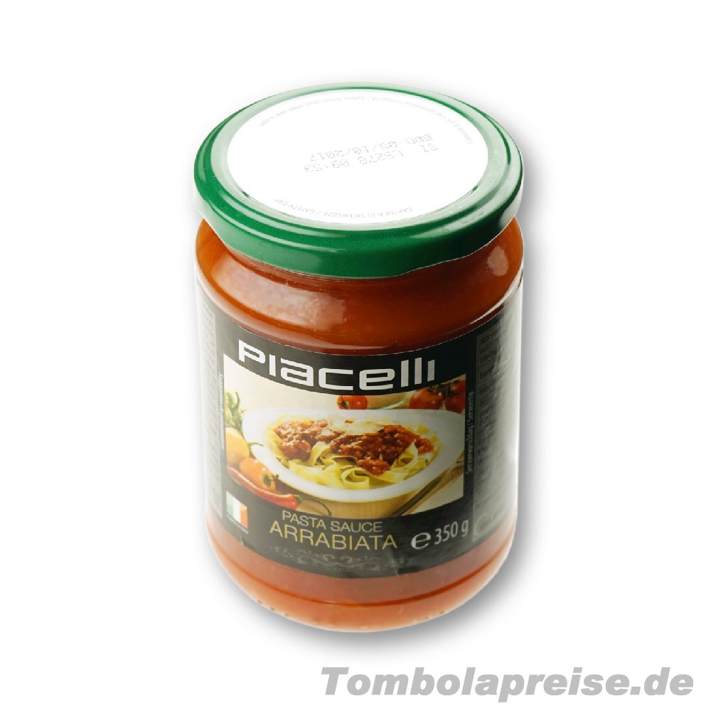 Tombolapreis Pasta-Sauce Arrabiata