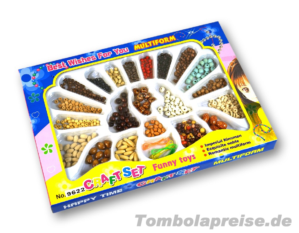 Tombolapreis Perlen-Bastelset