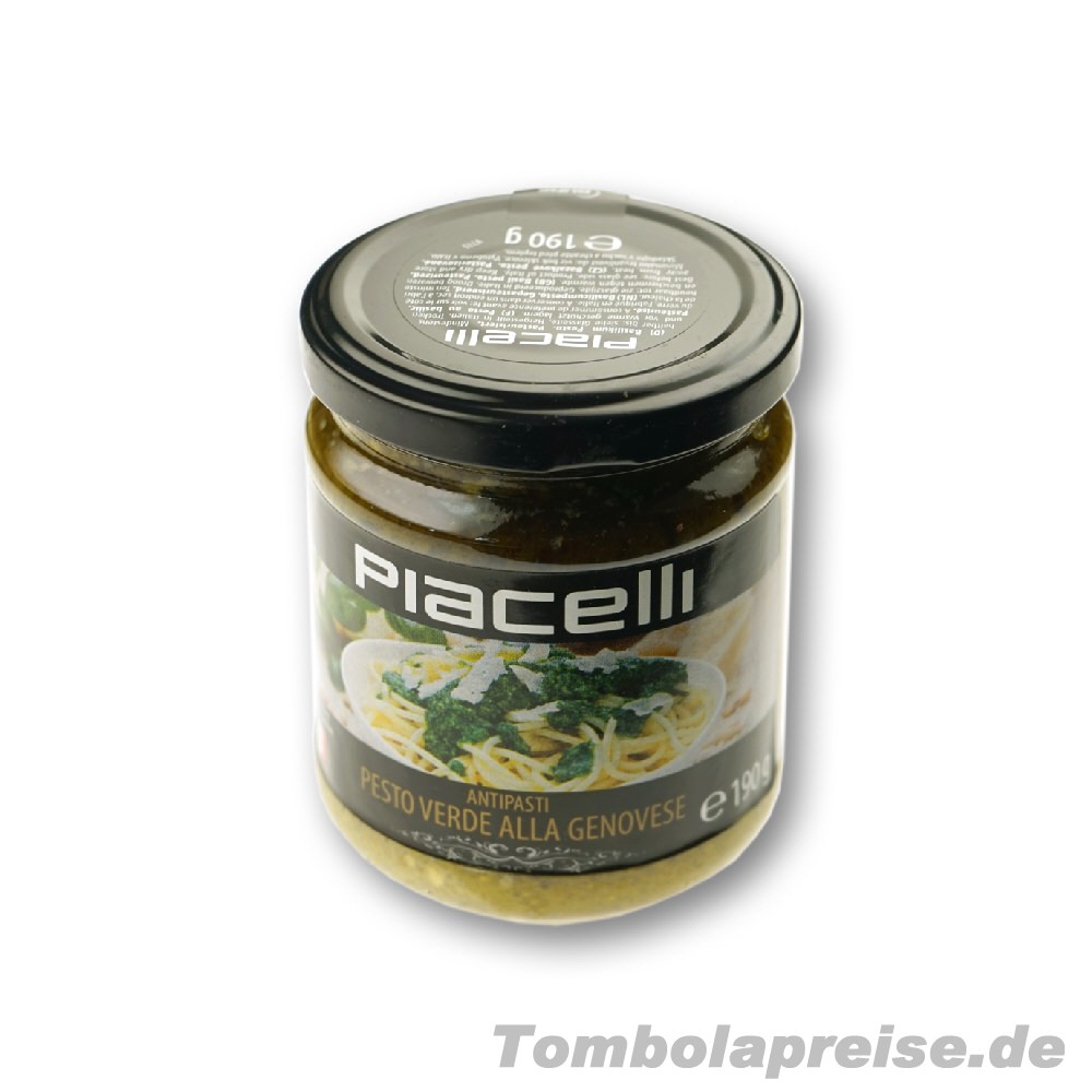Tombolapreis Nudelsoße Pesto Verde