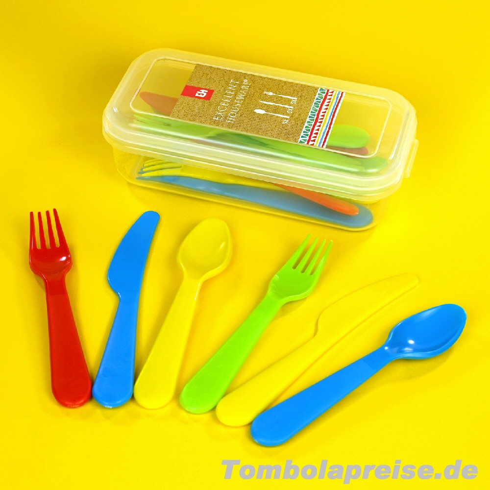 Tombolapreis Picknick Besteck-Set