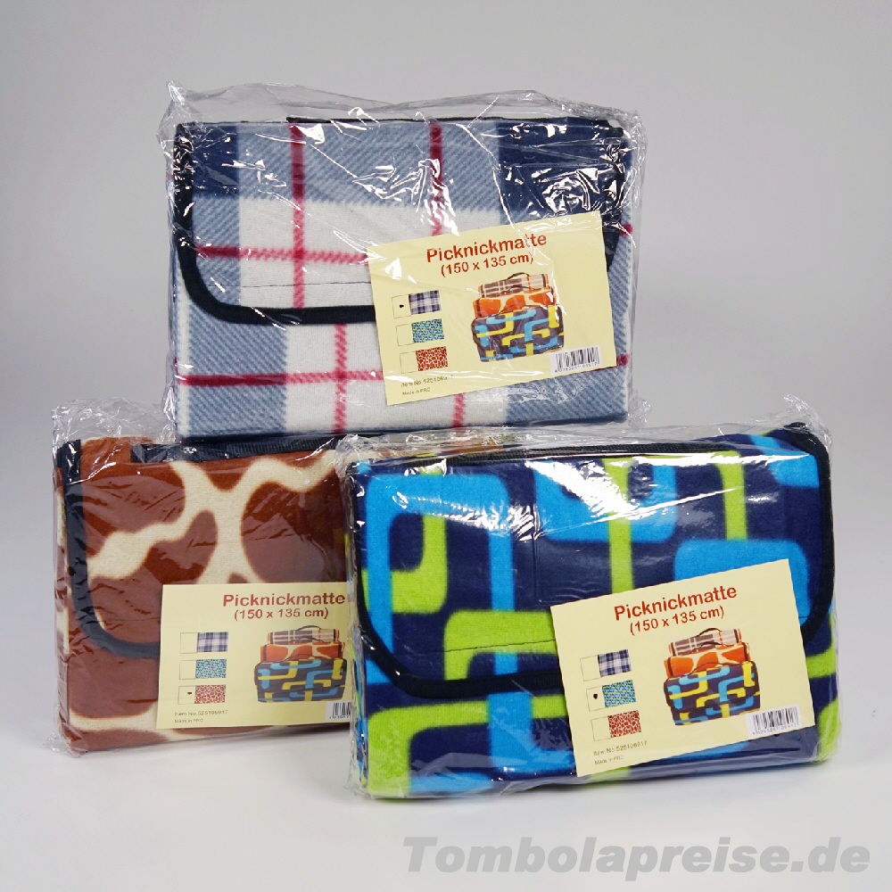 Tombolapreis Picknickdecke