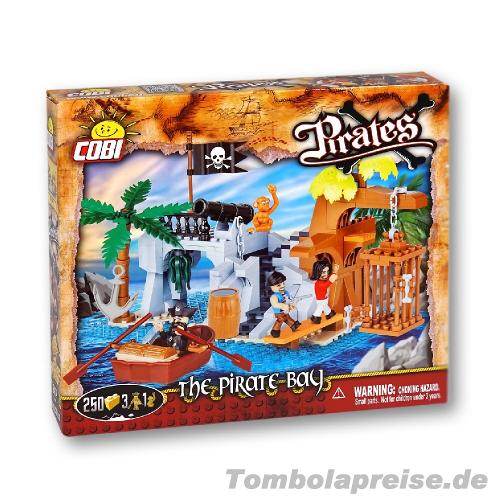 Tombolapreis Steckbausteinkasten Piratenbucht