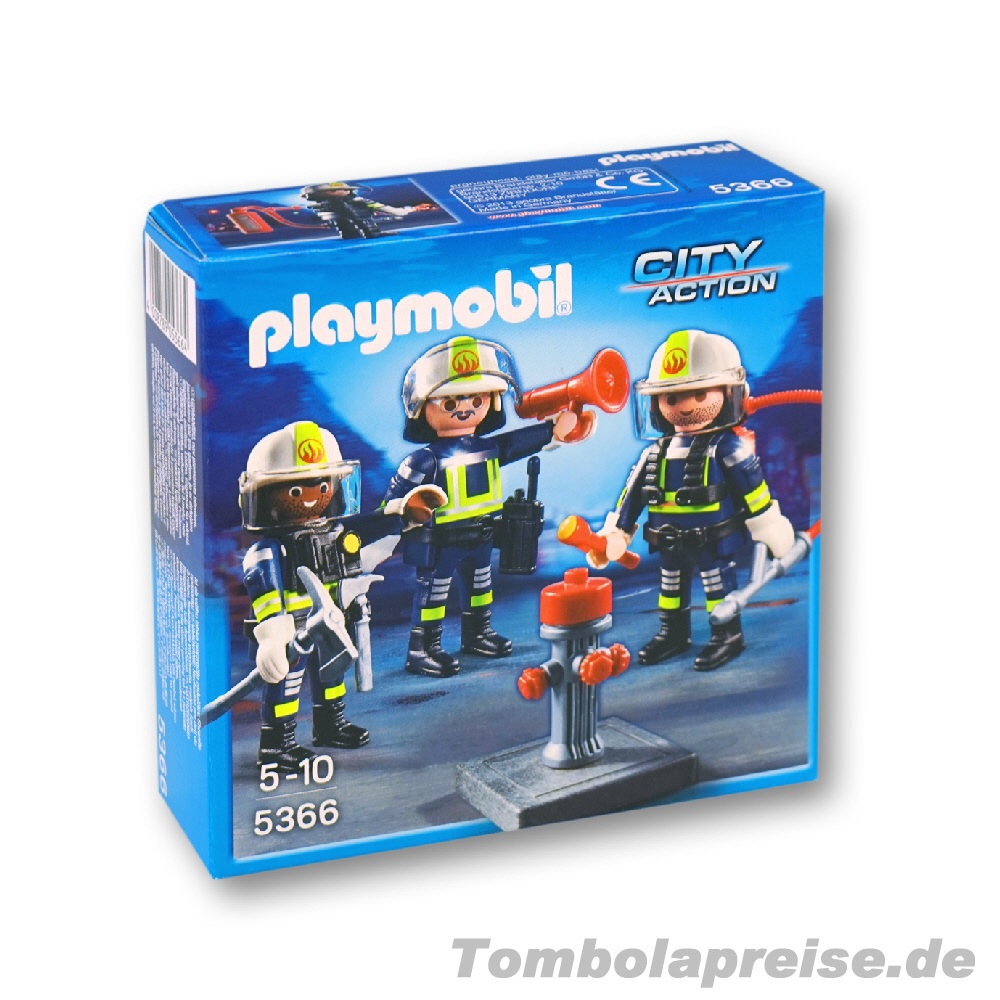 Tombolapreis Feuerwehrmänner Playmobil