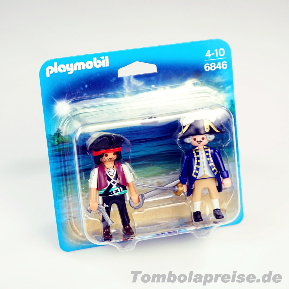 Tombolapreis Pirat und Soldat Playmobil