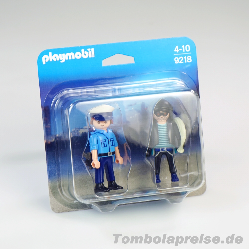 Tombolapreis Polizist und Dieb Playmobil
