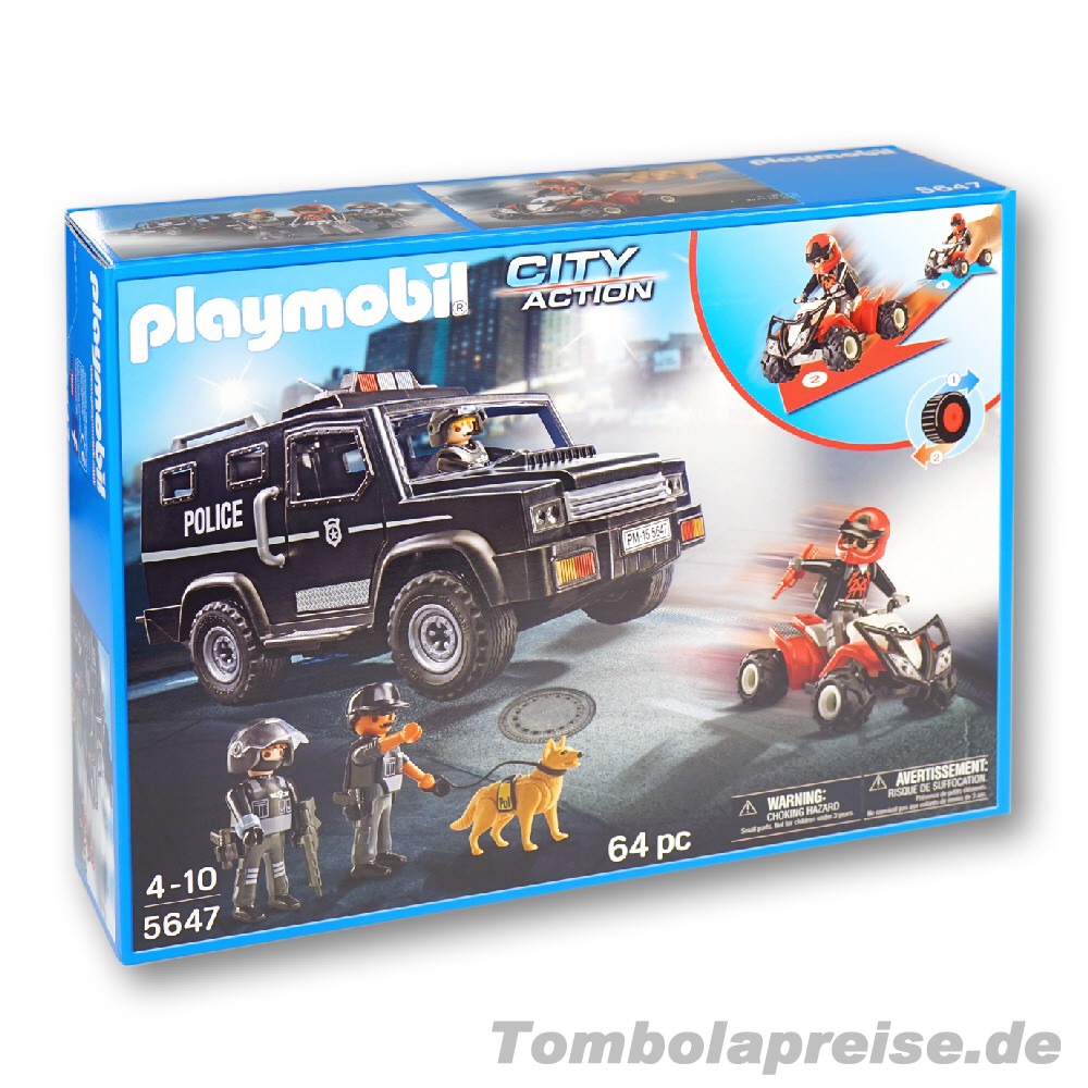 Tombolapreis Spezialeinheit Playmobil