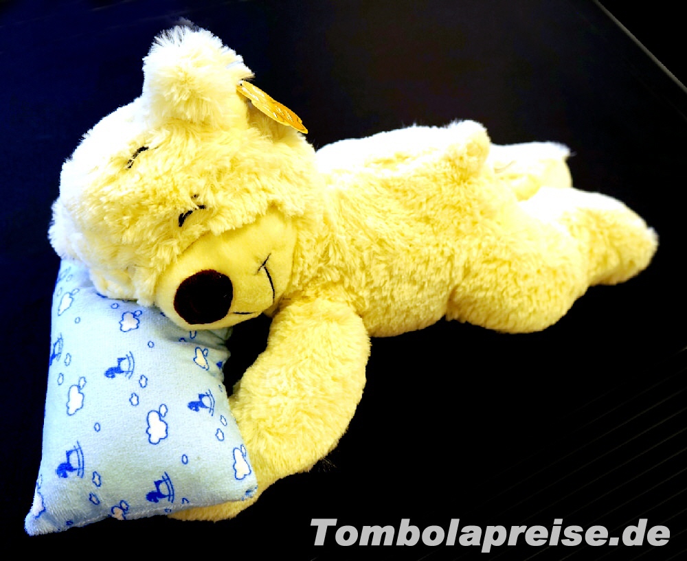 Tombolapreis Plüsch-Bär schlafend