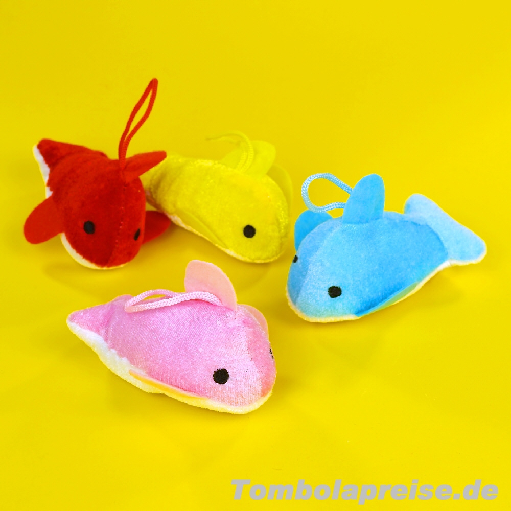 Tombolapreis Plüsch-Delfine 13 cm
