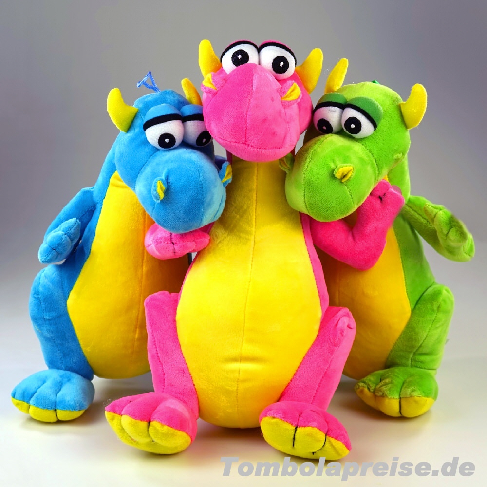 Tombolapreis Plüsch-Drachen 35 cm