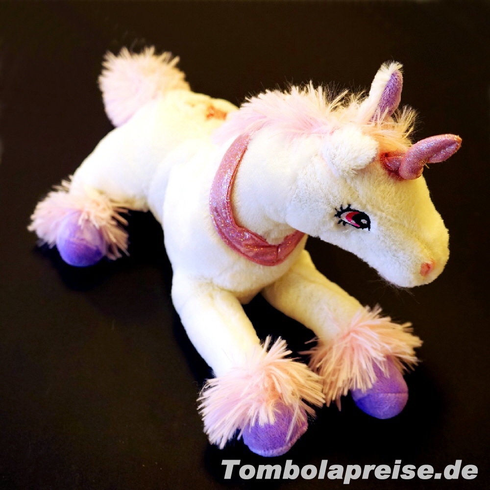 Tombolapreis Plüsch-Einhorn