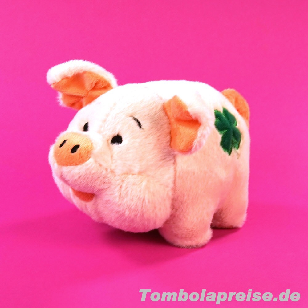 Tombolapreis Plüsch-Glücksschwein