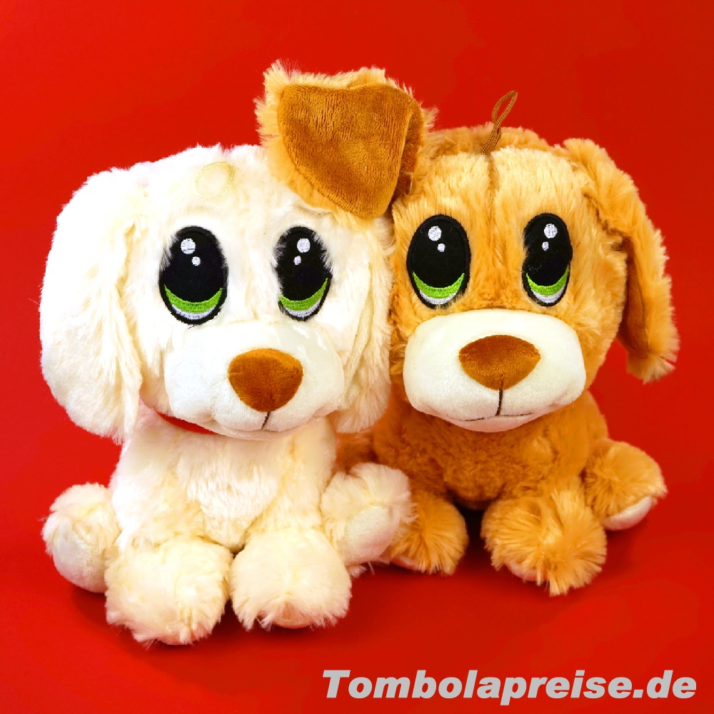 Tombolapreis Plüsch-Hunde 25 cm