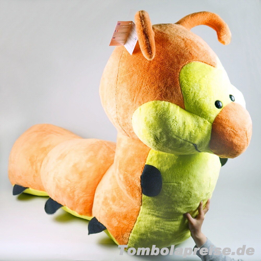 Tombolapreis Plüsch-Raupe 80 cm