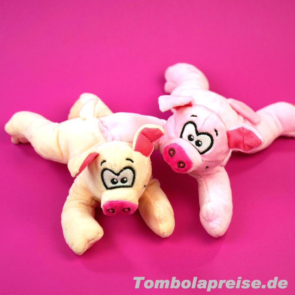Tombolapreis Plüsch-Schweinchen
