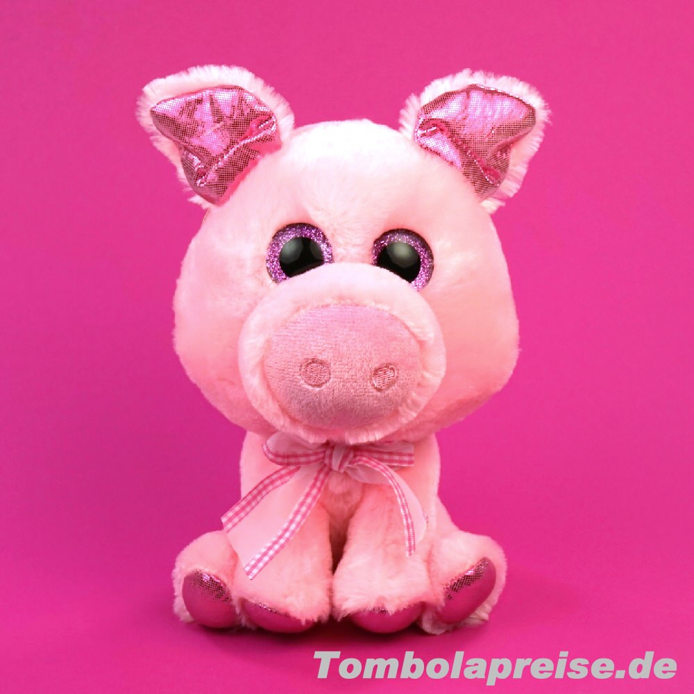 Tombolapreis Plüsch-Schwein