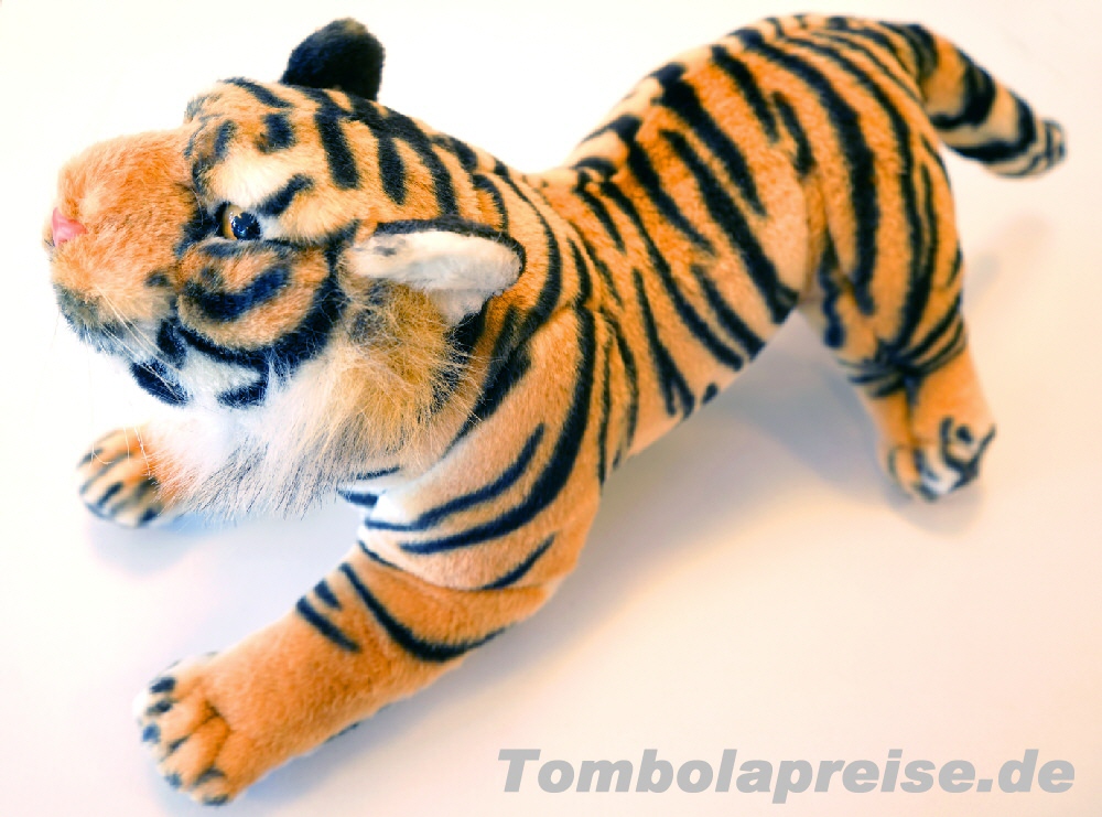 Tombolapreis Plüsch-Tiger 40 cm
