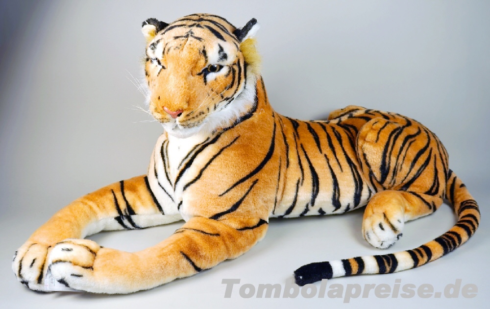 Tombolapreis Plüschtiger 115 cm