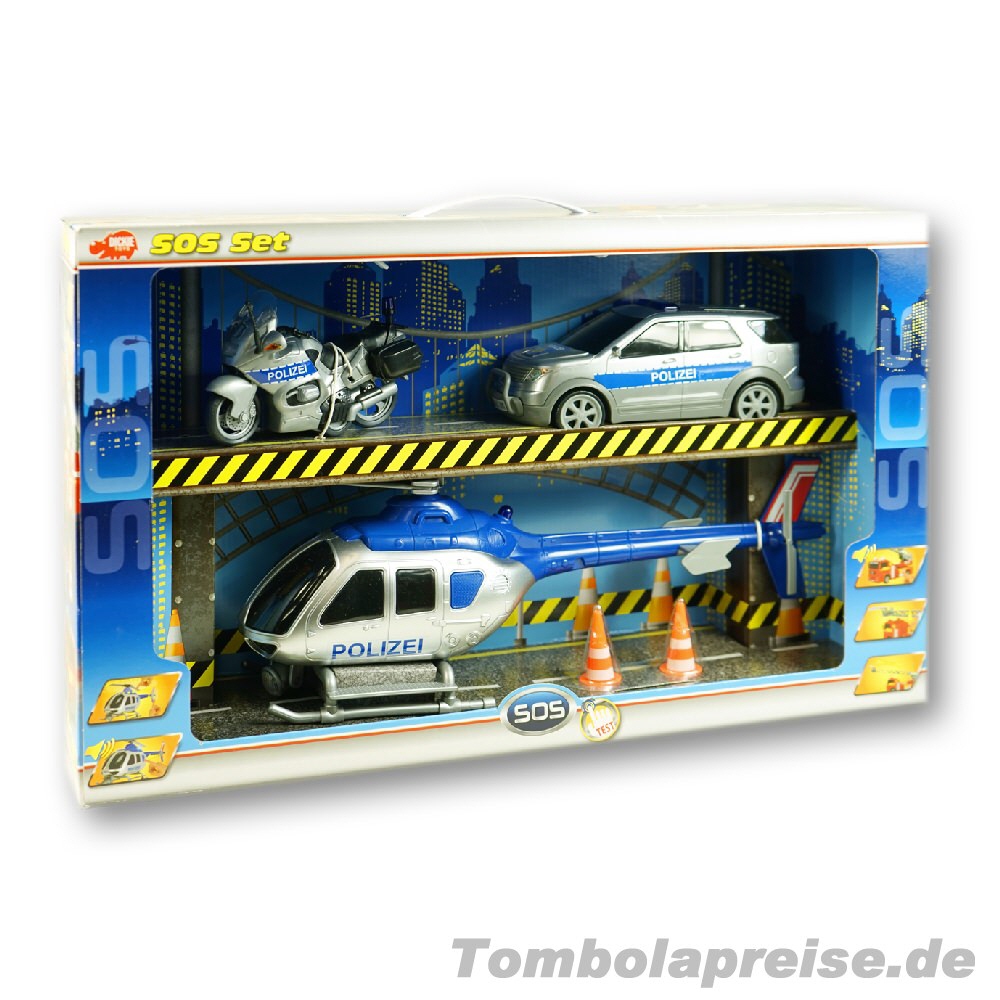 Tombolapreis Spielzeug-Set Polizei