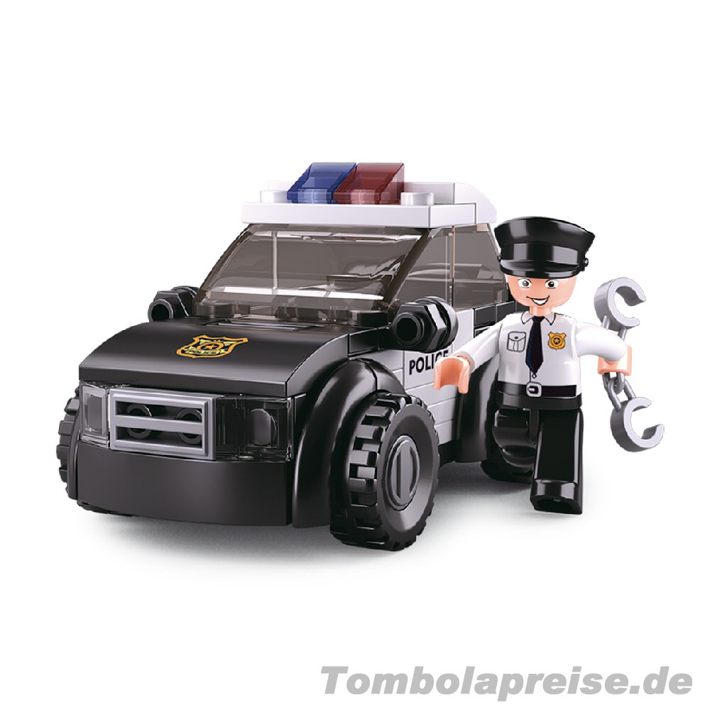 Tombolapreis Klemmbausteinset Polizei