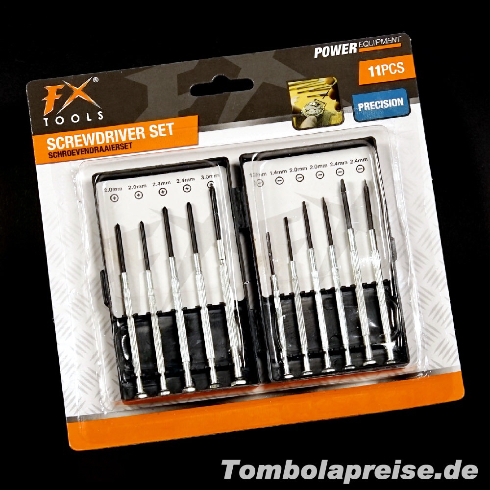 Tombolapreis Präzisions-Schraubenzieher-Set