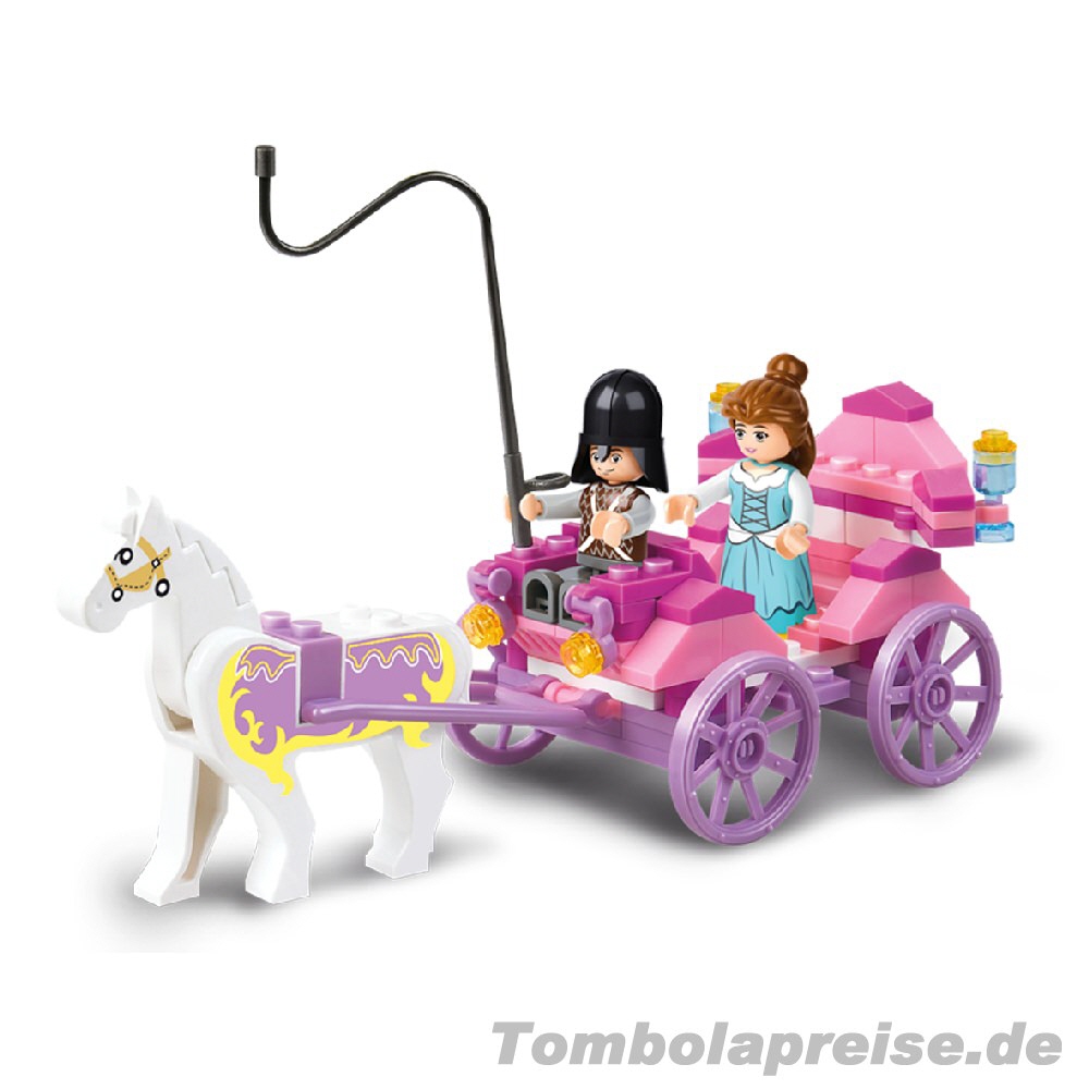 Tombolapreis Klemmbausteine Prinzessinnen-Kutsche