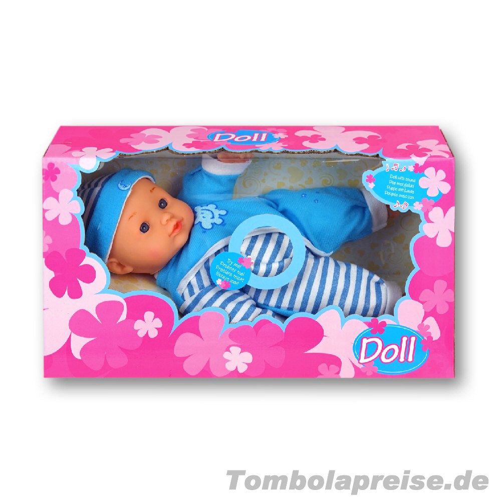 Tombolapreis Puppe liegend