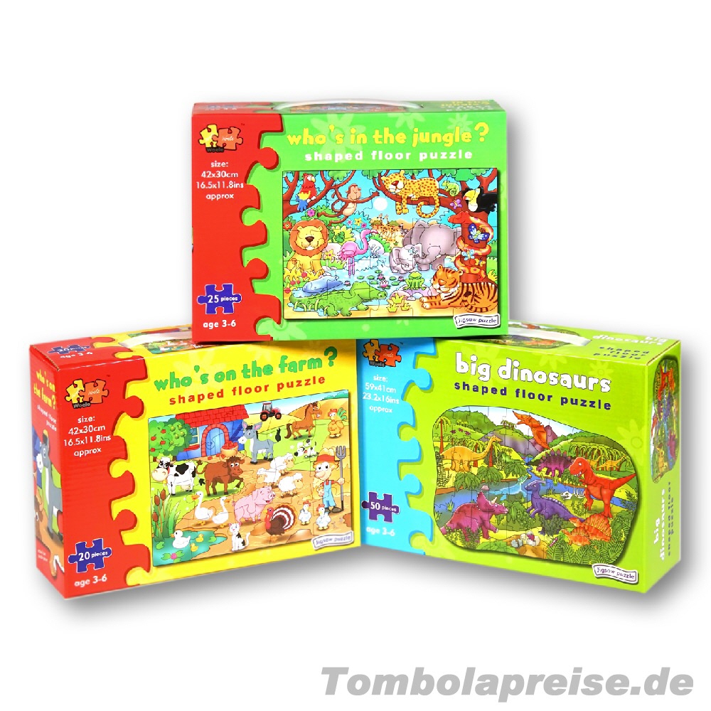 Tombolapreis Puzzle-Koffer