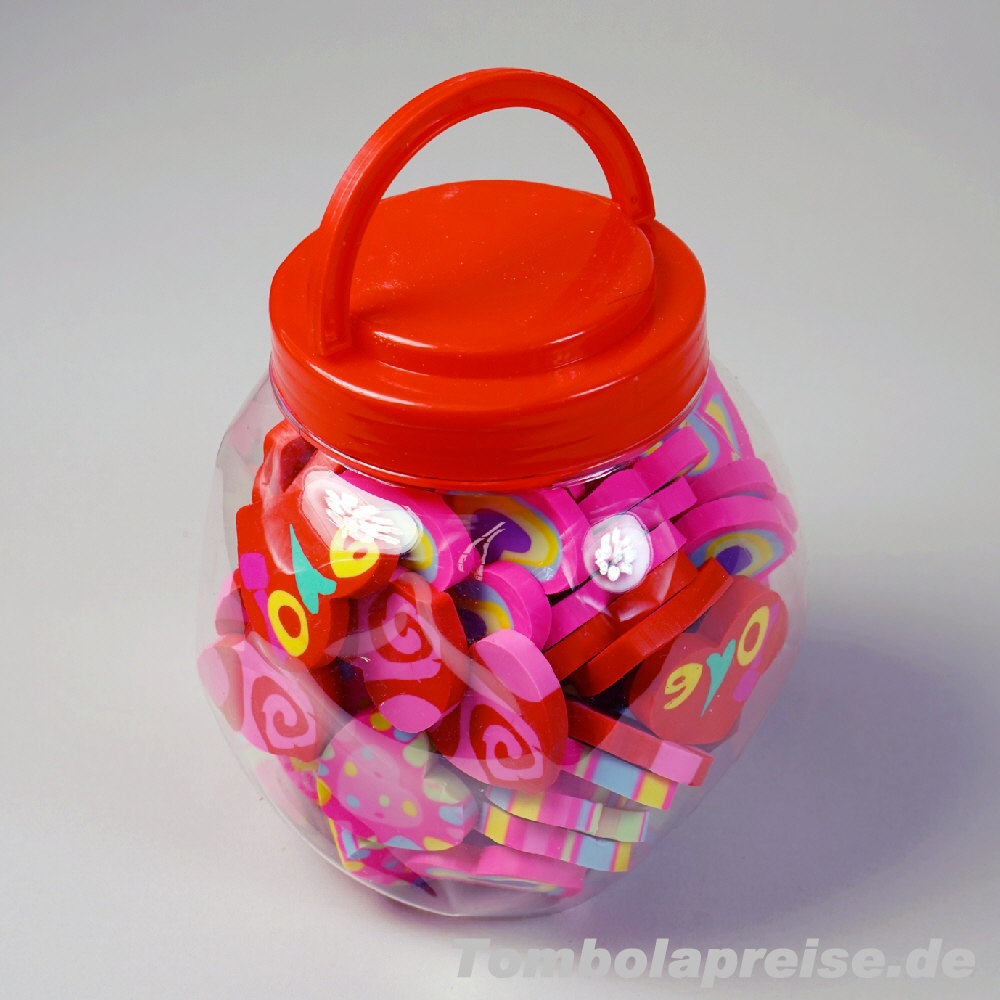 Tombolapreis Radiergummi-Box