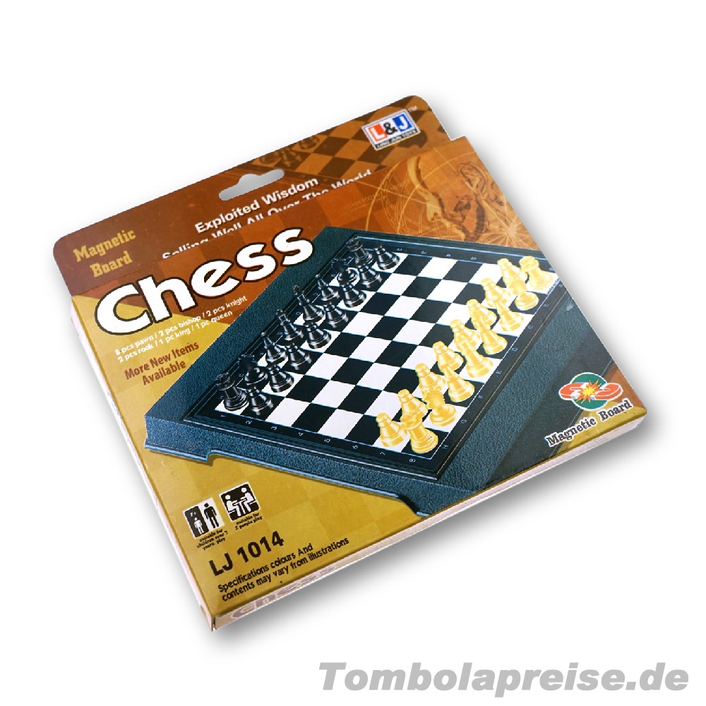 Tombolapreis Reise-Schachspiel