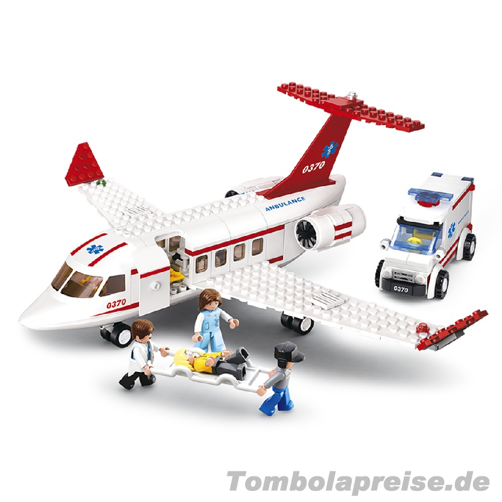 Tombolapreis Notarzt-Rettungsflugzeug