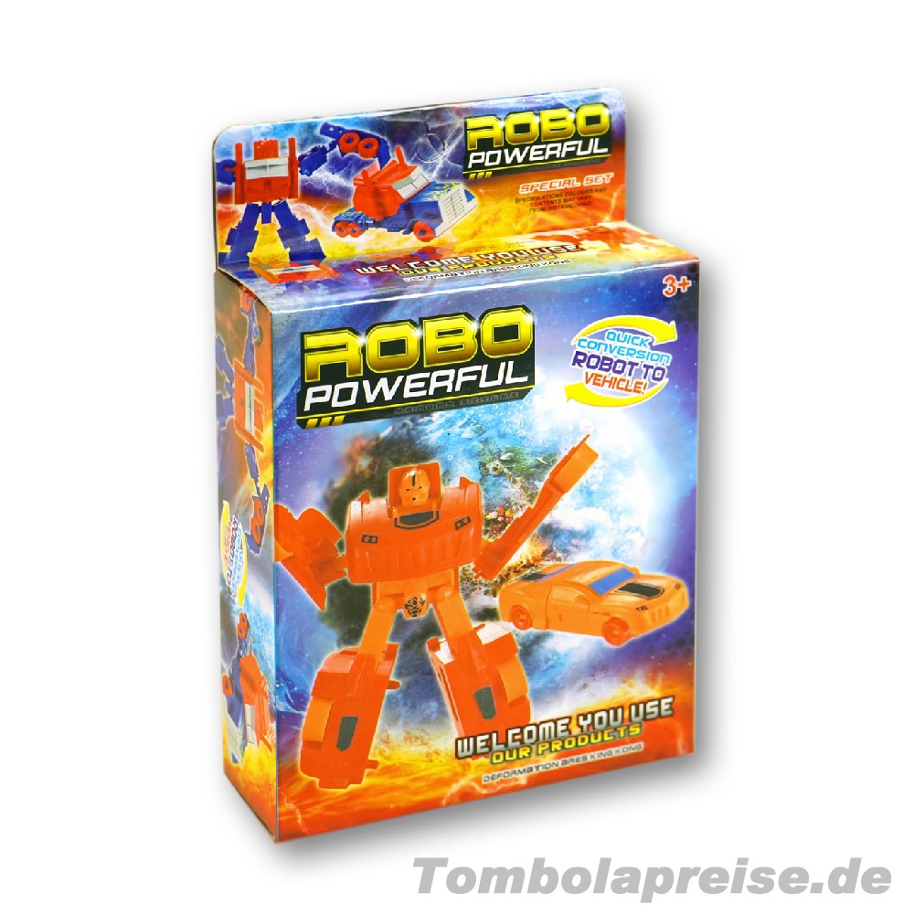 Tombolapreis Roboter Spielset
