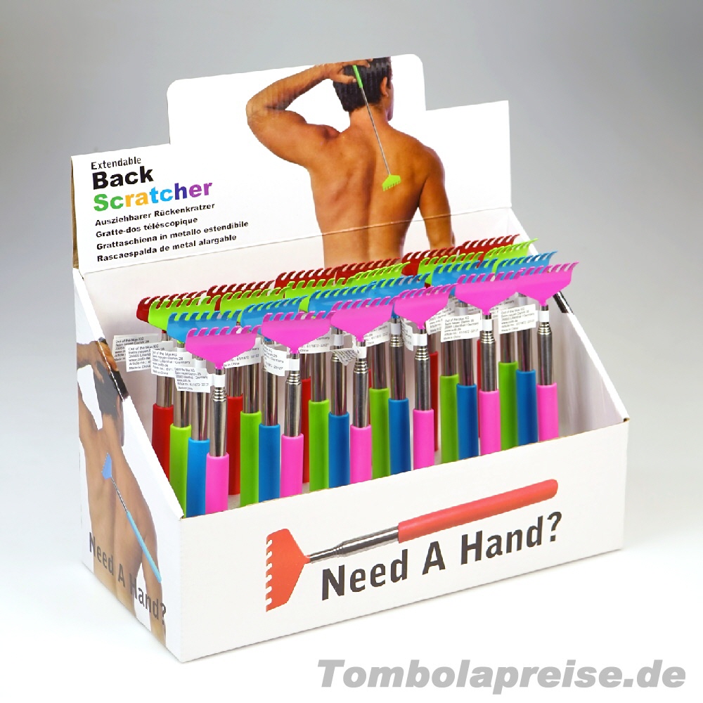 Tombolapreis Ausziehbarer Rückenkratzer