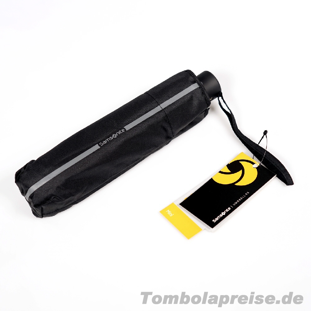 Tombolapreis Samsonite Automatik-Minischirm