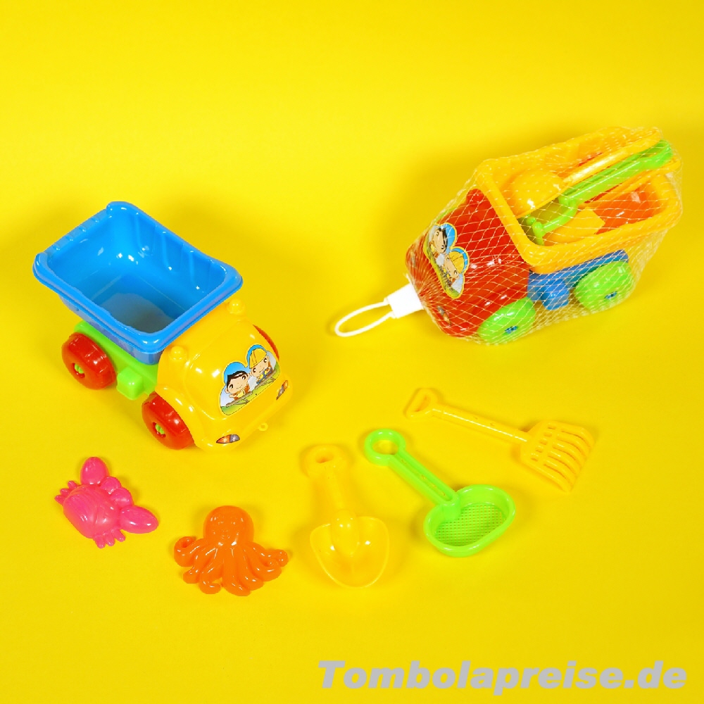 Tombolapreis Sandspielzeug-LKW