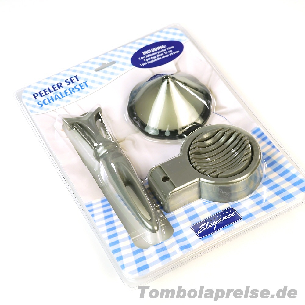Tombolapreis Schäler-Set 3teilig