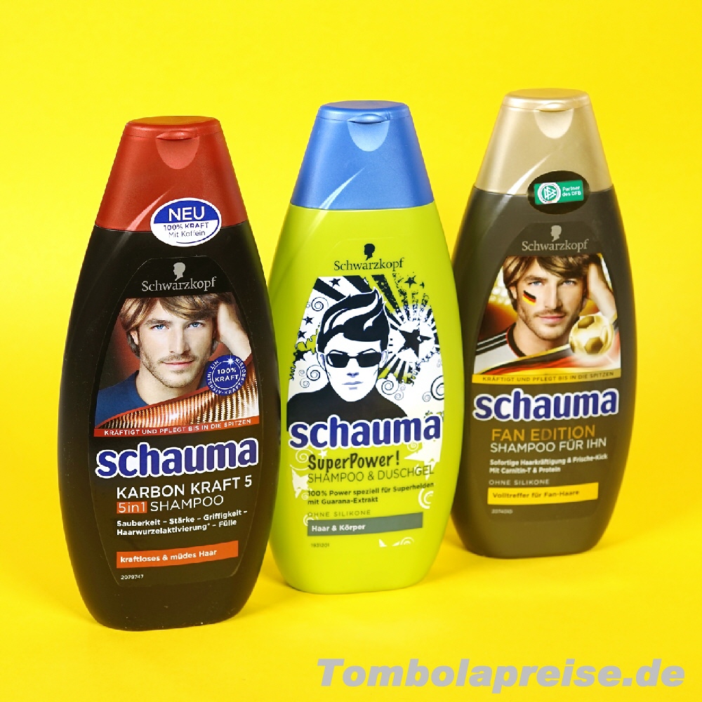 Tombolapreis Schauma Herren-Shampoo