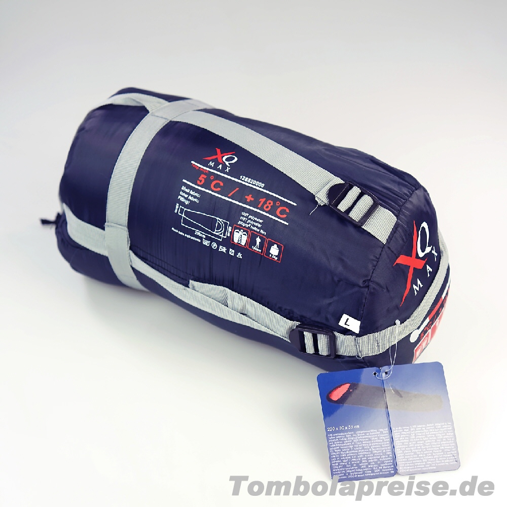 Tombolapreis Reise-Schlafsack