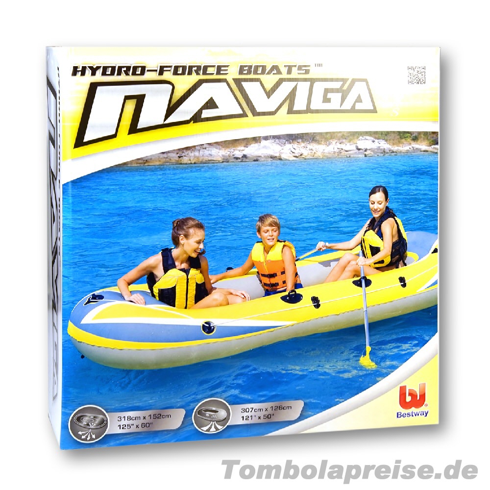 Tombolapreis Schlauchboot