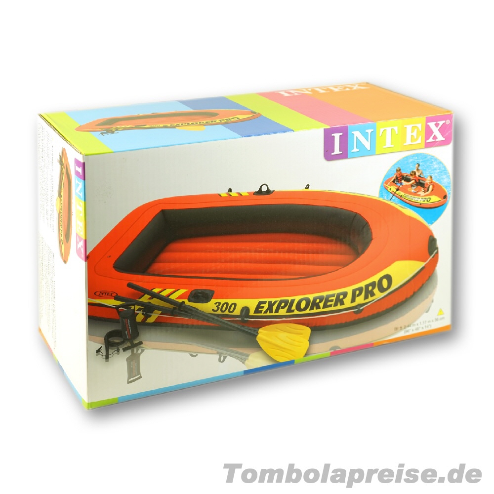Tombolapreis Schlauchboot XXL