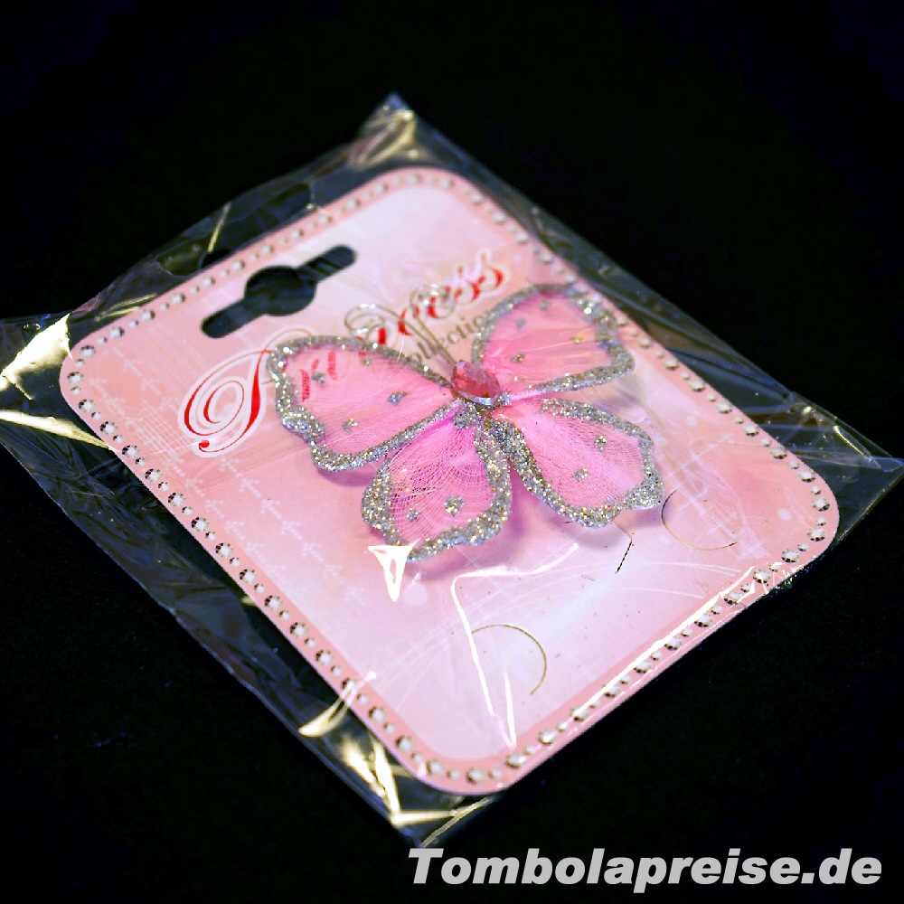 Tombolapreis Schmetterlingsbrosche